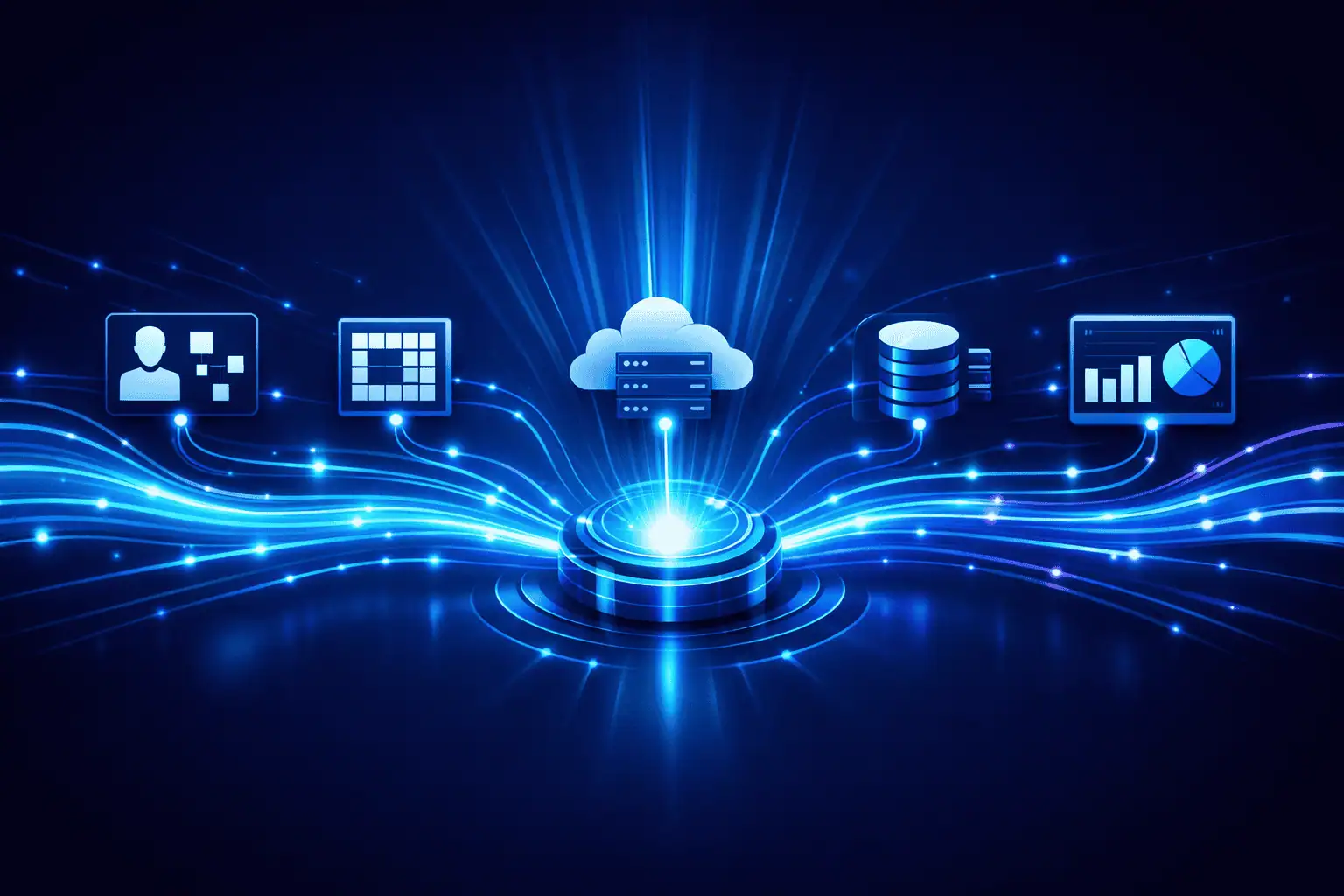 Data integrity dashboard and connected systems for AI-ready data foundations