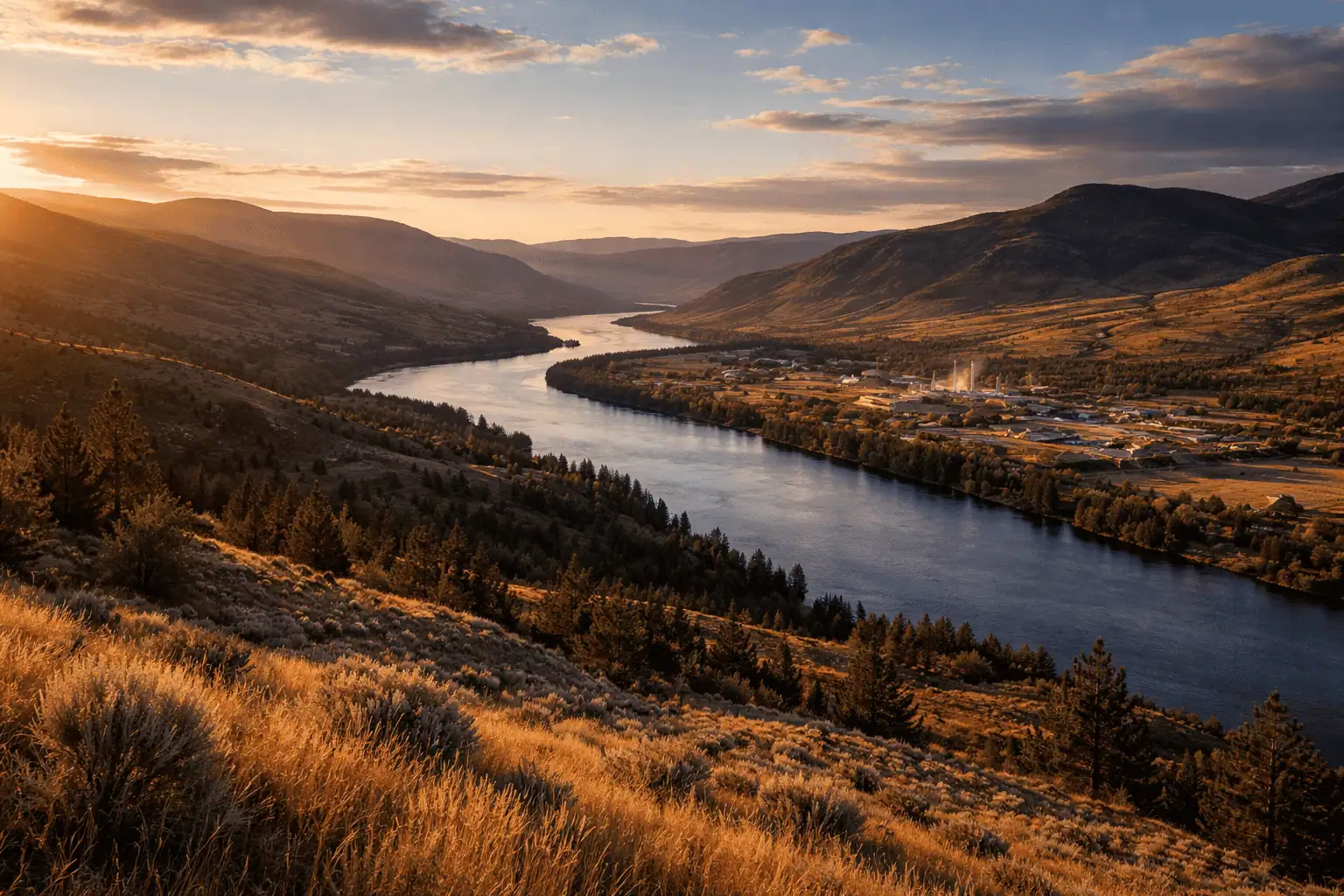 Consultant and owner reviewing strategy roadmap