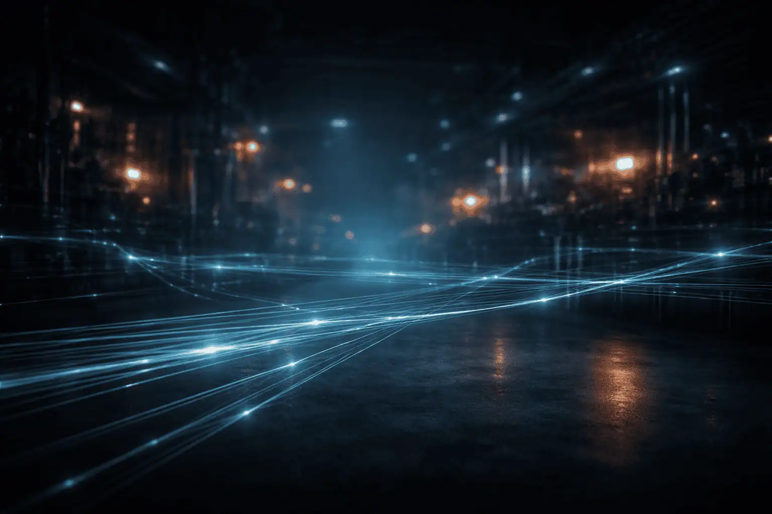 Industrial setting for AI contact page