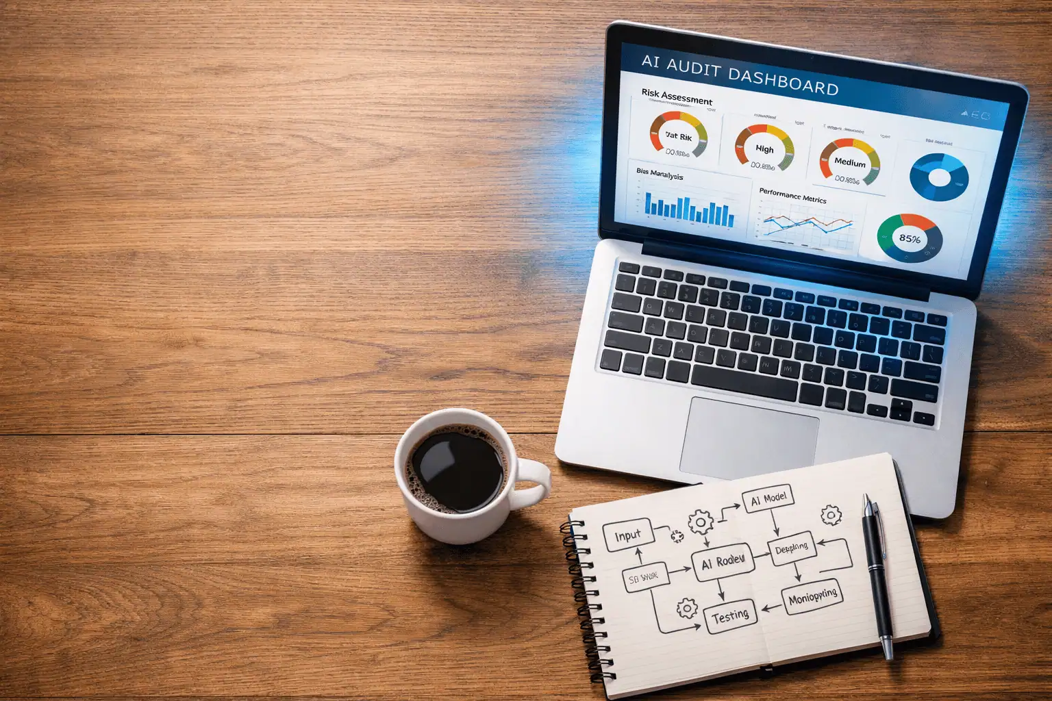 AI discovery audit planning session with data and workflow analysis